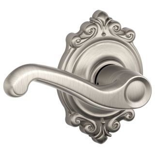 A thumbnail of the Schlage F10-FLA-BRK Satin Nickel