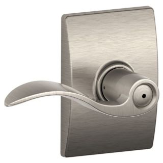 A thumbnail of the Schlage F40-ACC-CEN Satin Nickel