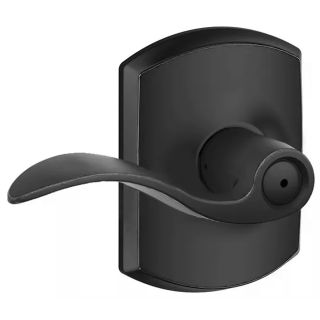 A thumbnail of the Schlage F40-ACC-GRW Matte Black