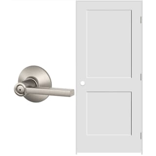 Schlage Accent Privacy Door Lever Lock Set, Satin Nickel