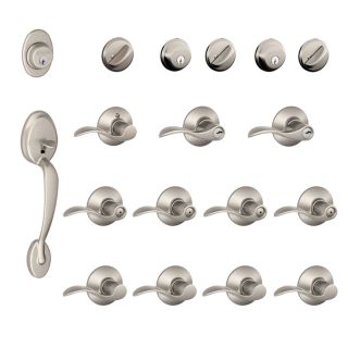 A thumbnail of the Schlage F500-PLY-ACC-RH Satin Nickel