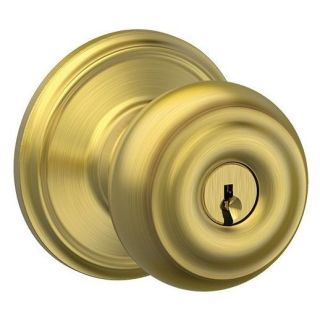 A thumbnail of the Schlage F51-GEO Satin Brass