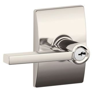 A thumbnail of the Schlage F51-LAT-CEN Polished Nickel