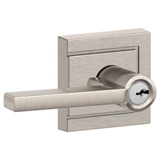 A thumbnail of the Schlage F51A-LAT-ULD Satin Nickel