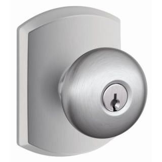 A thumbnail of the Schlage F51A-PLY-GRW Satin Chrome