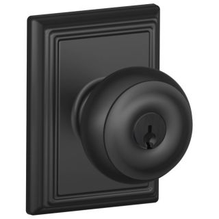 A thumbnail of the Schlage F51-GEO-ADD Matte Black