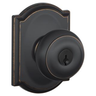 A thumbnail of the Schlage F51-GEO-CAM Aged Bronze