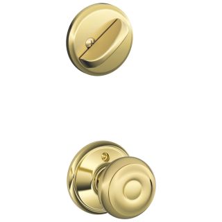 A thumbnail of the Schlage F59-GEO Polished Brass
