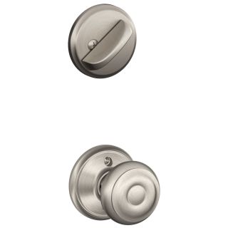 A thumbnail of the Schlage F59-GEO Satin Nickel
