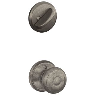 A thumbnail of the Schlage F59-GEO Distressed Nickel