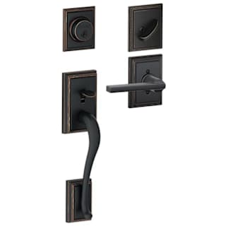 A thumbnail of the Schlage F60-ADD-LAT-ADD Aged Bronze