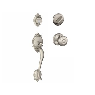 A thumbnail of the Schlage F60-BRK-GEO Satin Nickel