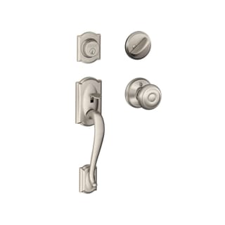 A thumbnail of the Schlage F60-CAM-GEO Satin Nickel