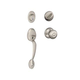 A thumbnail of the Schlage F60-PLY-GEO Satin Nickel