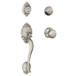 A thumbnail of the Schlage F62-BRK-GEO Satin Nickel