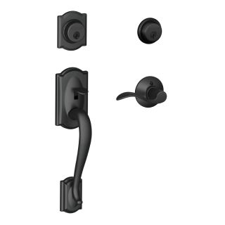 A thumbnail of the Schlage F62-CAM-ACC-RH Matte Black