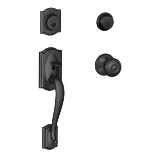 A thumbnail of the Schlage F62-CAM-GEO Matte Black