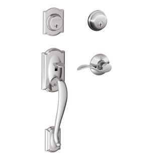 A thumbnail of the Schlage F62-CAM-ACC-RH Bright Chrome