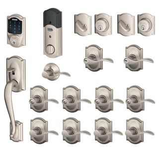 A thumbnail of the Schlage F800-CAM-ACC-LH Satin Nickel