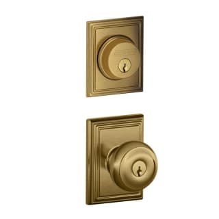 A thumbnail of the Schlage FB50-ADD-GEO-ADD Antique Brass