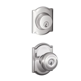 A thumbnail of the Schlage FB50-CAM-GEO-CAM Polished Chrome