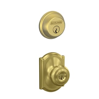 A thumbnail of the Schlage FB50-GEO-CAM Satin Brass