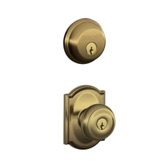 A thumbnail of the Schlage FB50-GEO-CAM Antique Brass