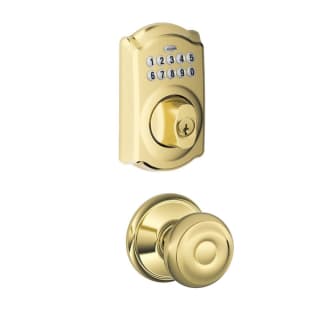 A thumbnail of the Schlage FBE365-CAM-GEO Lifetime Polished Brass