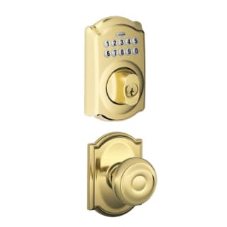 A thumbnail of the Schlage FBE365-CAM-GEO-CAM Lifetime Polished Brass