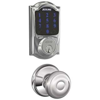 A thumbnail of the Schlage FBE469-CAM-GEO Polished Chrome