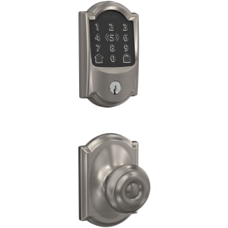 A thumbnail of the Schlage FBE499WB-CAM-GEO-CAM Satin Nickel