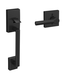 Schlage FE285CEN622BRWCOL Matte Black Century Lower Half Handleset