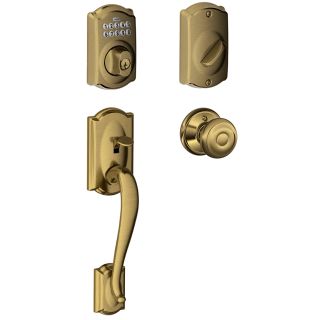 A thumbnail of the Schlage FE365-CAM-GEO Antique Brass