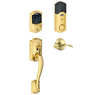 A thumbnail of the Schlage FE469NX-CAM-ACC-LH Polished Brass