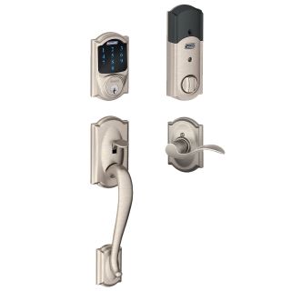 A thumbnail of the Schlage FE469NX-CAM-ACC-CAM-LH Satin Nickel