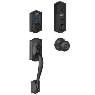 A thumbnail of the Schlage FE469NX-CAM-GEO Matte Black