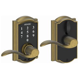 A thumbnail of the Schlage FE695-CAM-ACC Antique Brass