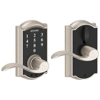 A thumbnail of the Schlage FE695-CAM-ACC Satin Nickel