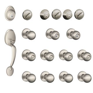 A thumbnail of the Schlage J400-BAR-CNA Satin Nickel