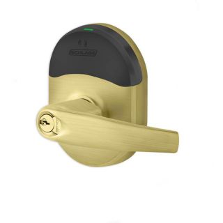 A thumbnail of the Schlage NDE80RD-ATH Satin Brass
