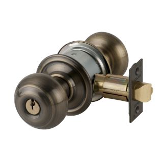 A thumbnail of the Schlage A53PD-GEO Antique Brass