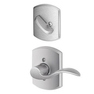 A thumbnail of the Schlage F94-ACC-GRW-LH Satin Chrome