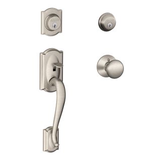 A thumbnail of the Schlage F62-CAM-PLY Satin Nickel
