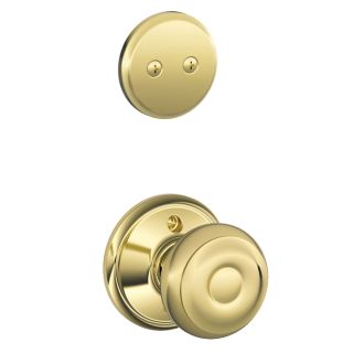 A thumbnail of the Schlage F94-GEO Polished Brass