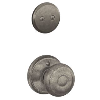 A thumbnail of the Schlage F94-GEO Distressed Nickel