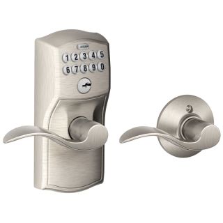 A thumbnail of the Schlage FE575-CAM-ACC Satin Nickel