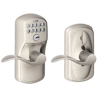 A thumbnail of the Schlage FE595-PLY-ACC Satin Nickel