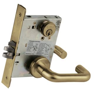 A thumbnail of the Schlage L9080 Antique Brass