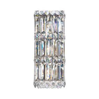 Schonbek 2236s Polished Stainless Steel Quantum 3 Light 13 Tall Bathroom Sconce With Clear Swarovski Crystals Lightingdirect Com