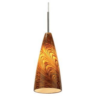 A thumbnail of the Sea Gull Lighting 94766 Antique Brushed Nickel / Caramel Swirl
